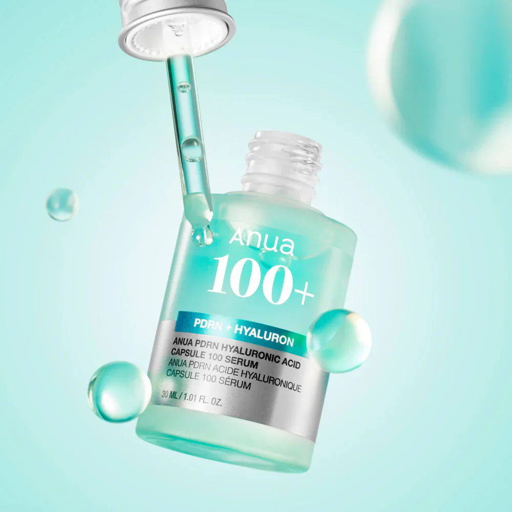 Anua PDRN Hyaluronic Acid Capsule 100 Serum, action