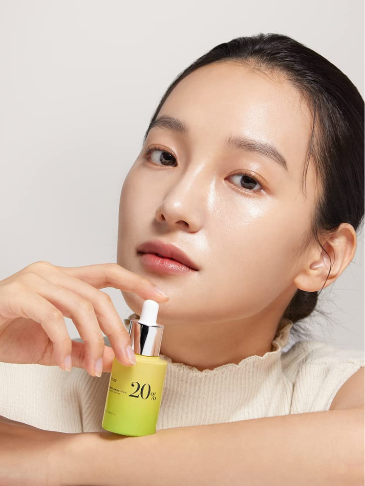 Anua Green Lemon Vitamin C Blemish Serum, model