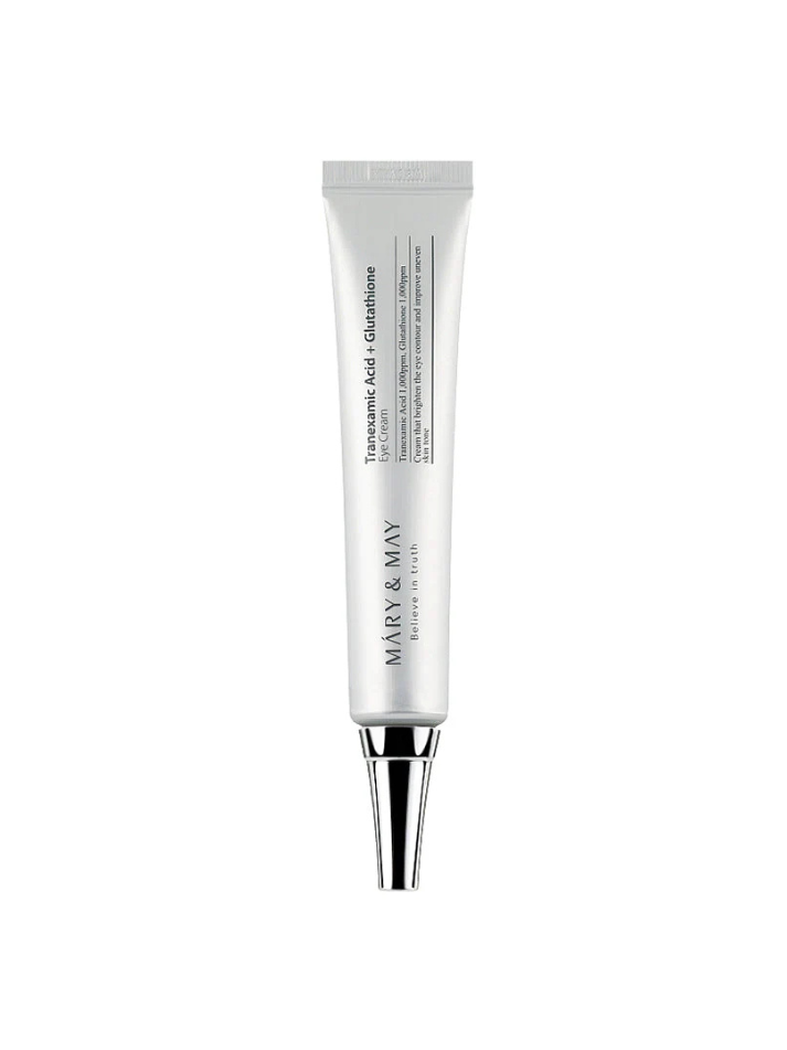 MARY&MAY Tranexamic Acid + Glutathione Eye Cream, product