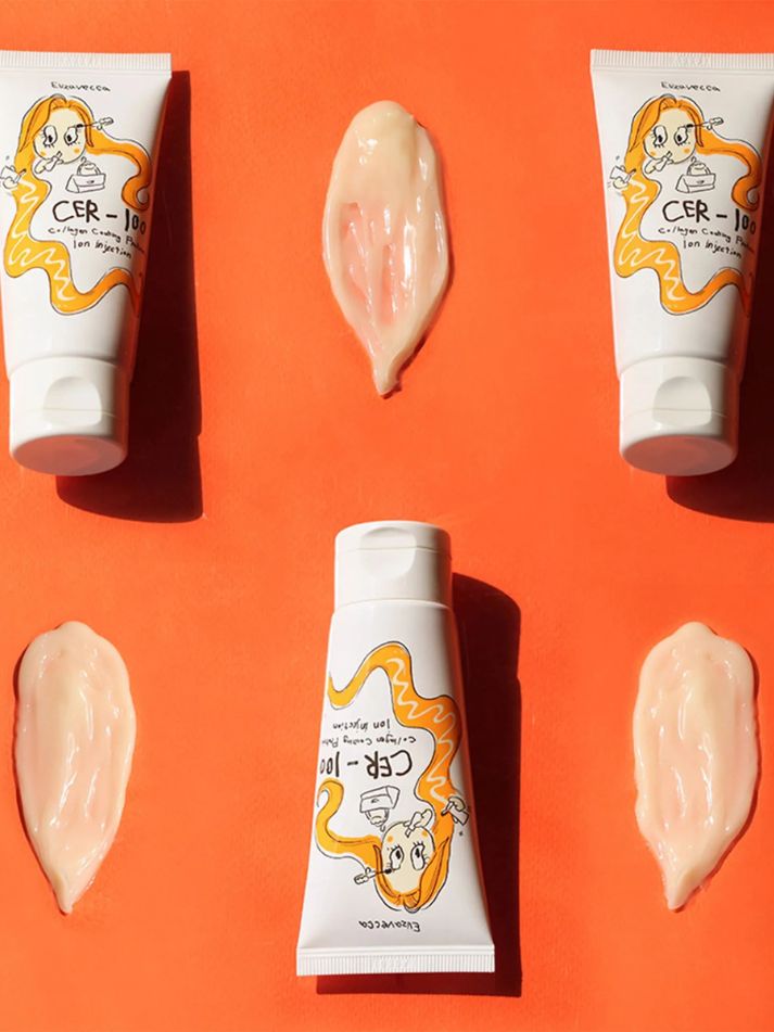 Elizavecca Collagen Coating Protein Ion Injection CER-100, action