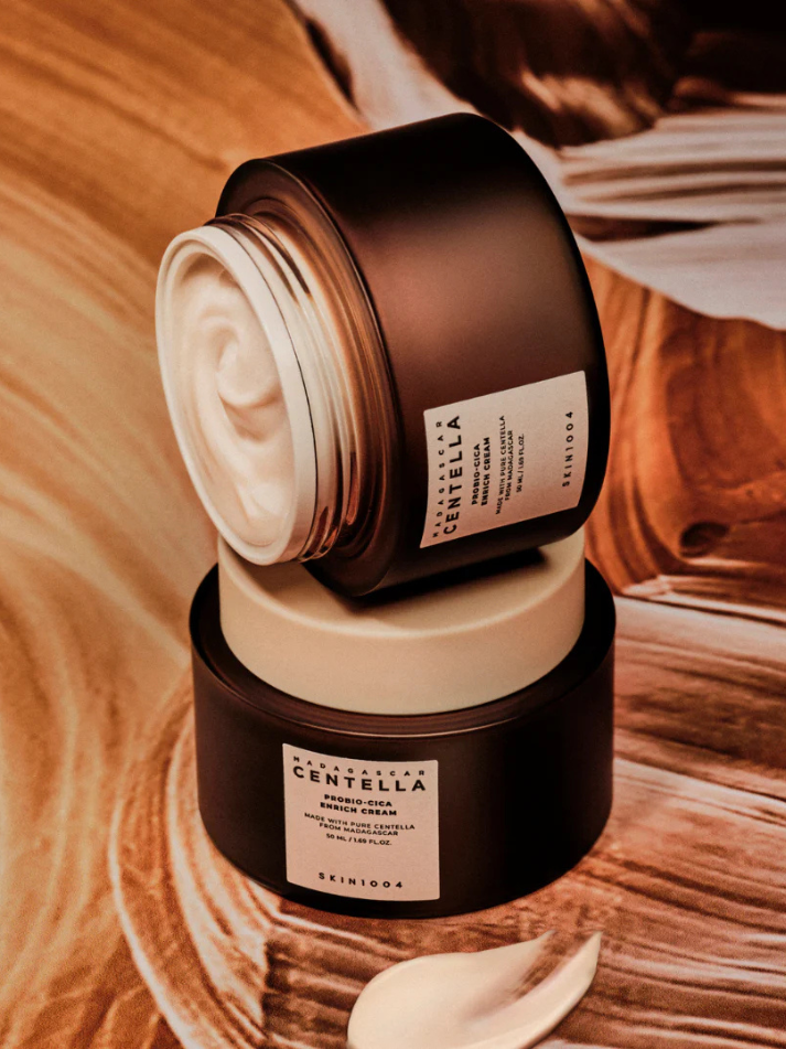 SKIN1004 Madagascar Centella Probio-cica Enrich Cream, ACTION