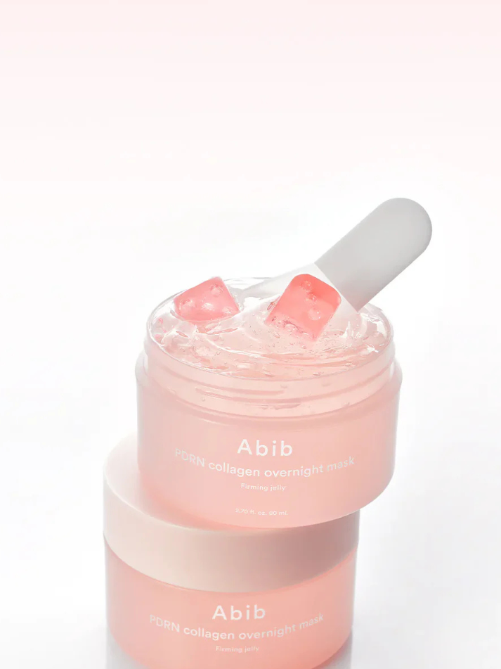 ABIB PDRN Collagen Overnight Mask Firming Jelly, action