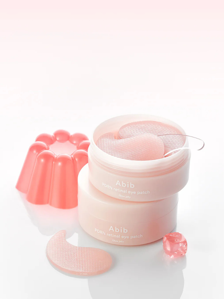 ABIB PDRN Retinal Eye Patch Glow Jelly, action