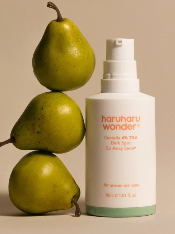 Haruharu Centella 4% TXA Dark Spot Go Away Serum, action