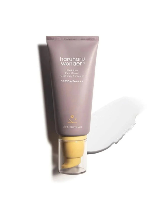 Haruharu Black Rice Pure Mineral Relief Daily Sunscreen, product