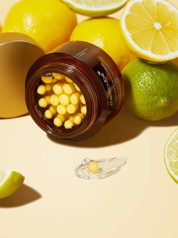 Medicube Deep Vita C Capsule Cream, action