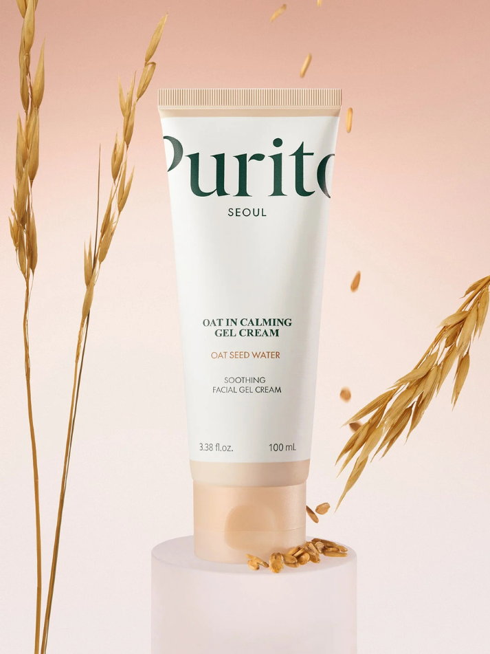 Purito SEOUL Oat-in Calming Gel Cream, action