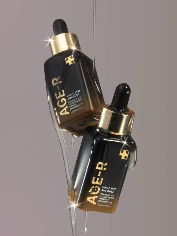 Medicube AGE-R Vita C Pro Ampoule, action