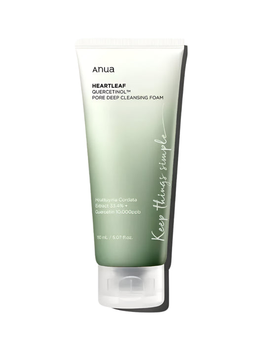 Anua Heartleaf Quercetinol Pore Deep Cleansing Foam, product