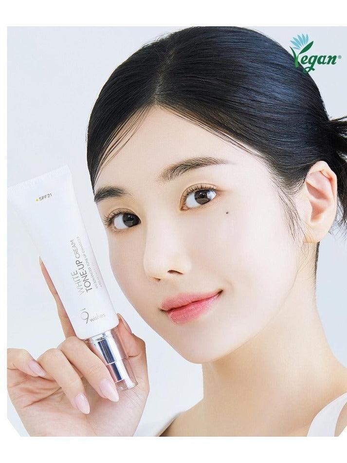 9wishes White Tone-Up Cream - Seukin