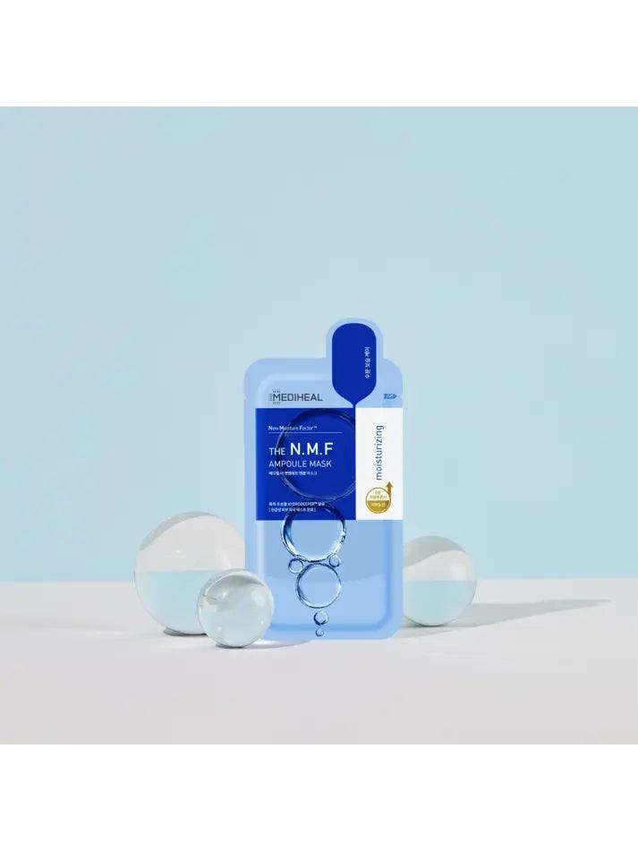 Mediheal The NMF Ampule Moisturizing Mask, action