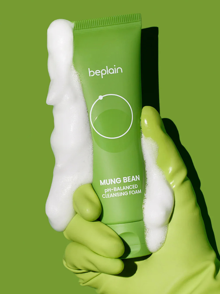 beplain Mung Bean Ph-balanced Cleansing Foam