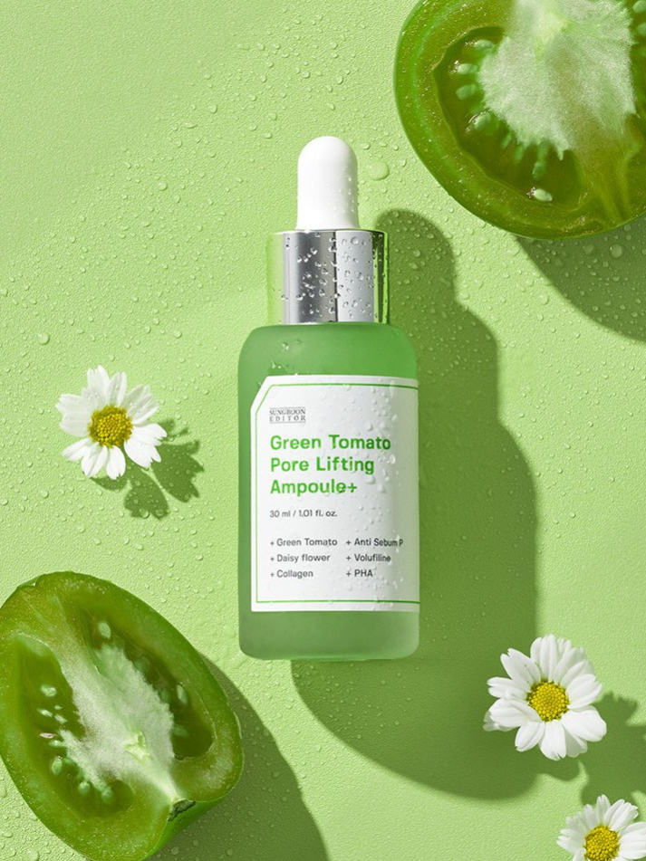 SUNGBOON EDITOR Green Tomato Pore Lifting Ampoule+