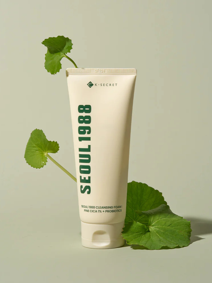 KSECRET SEOUL 1988 Cleansing Foam : Pine Cica 1% + Probiotics