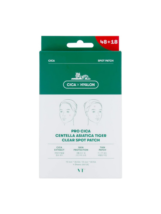 VT Pro Cica Centella Asiatica Tiger Clear Spot Patch Set, product