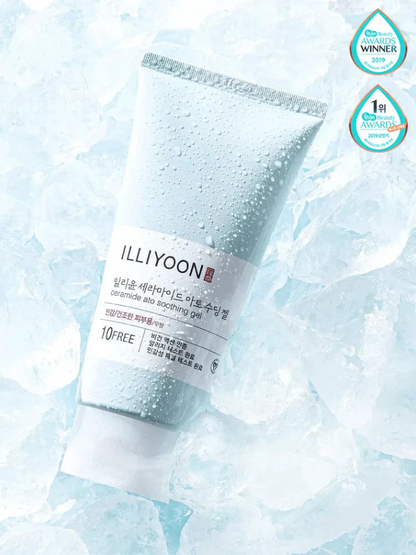 ILLIYOON Ceramide Ato Soothing Gel, action