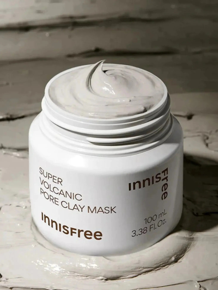 INNISFREE Super Volcanic Pore Clay Mask, action