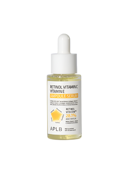 APLB Retinol Vitamin C Vitamin E Ampoule Serum 