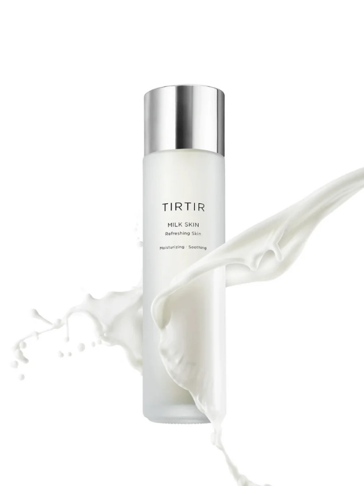 TIRTIR Milk Skin Toner, action