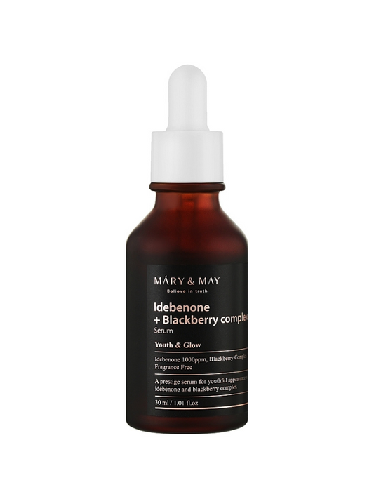 MARY&MAY Idebenone + Blackberry Complex Serum, product