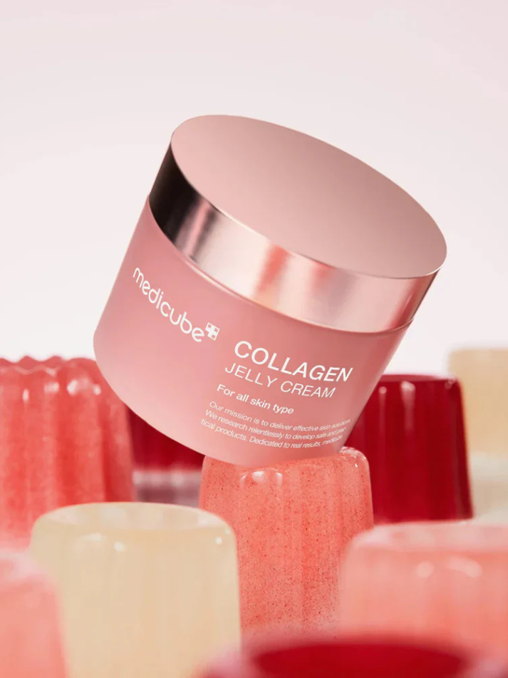 Medicube Collagen Jelly Cream, action