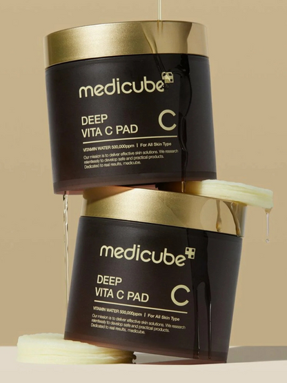 Medicube Deep Vita C Pad, action