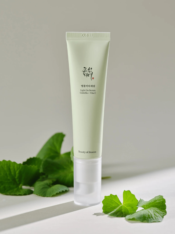 Beauty of Joseon Light on Serum Centella + Vita C, action