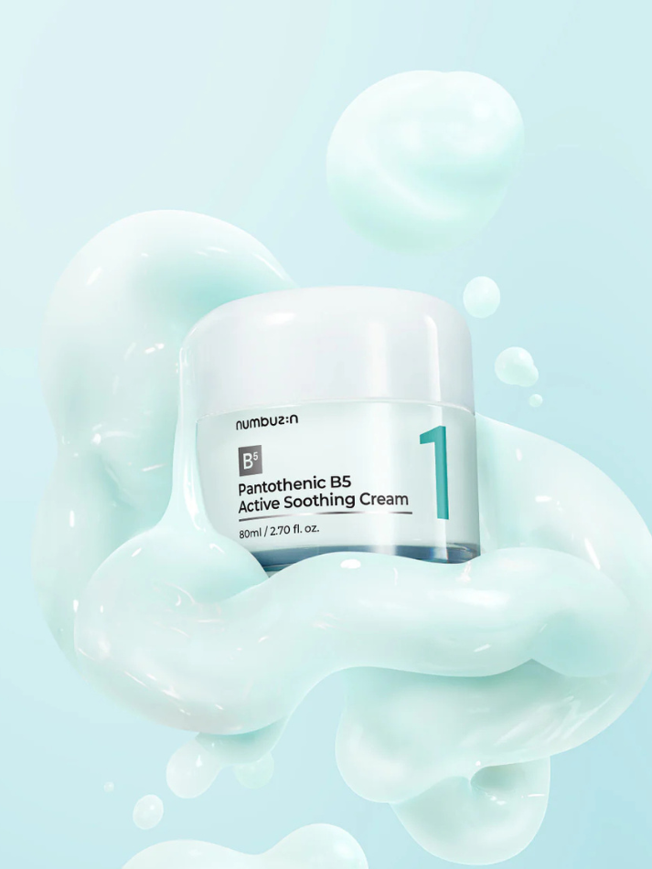 Numbuzin No.1 Pantothenic B5 Active Cream, action