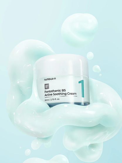 Numbuzin No.1 Pantothenic B5 Active Cream, action