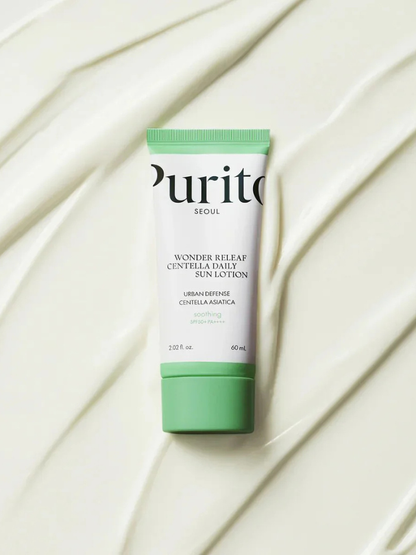 Purito Seoul Wonder Releaf Centella Daily Sun Lotion, action