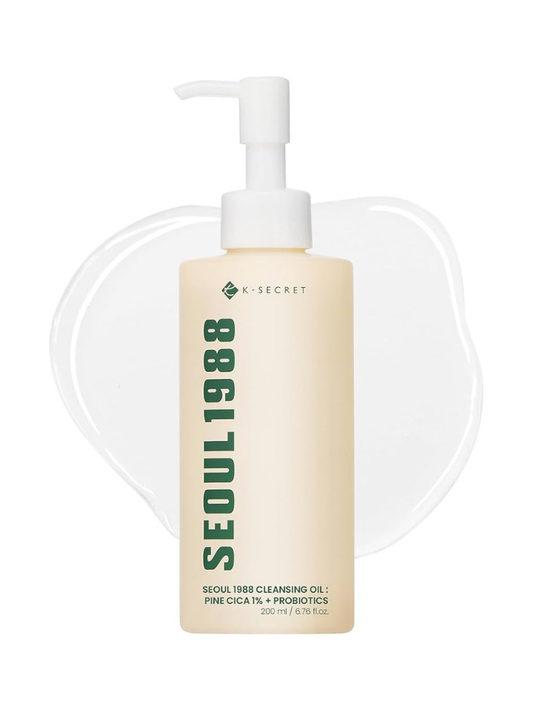 K-Secret Cleansing Oil: Pine Cica 1% + Probiotics, product