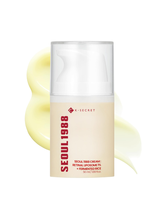 KSECRET SEOUL 1988 Cream: Retinal Liposome 1% + Fermented Rice, product