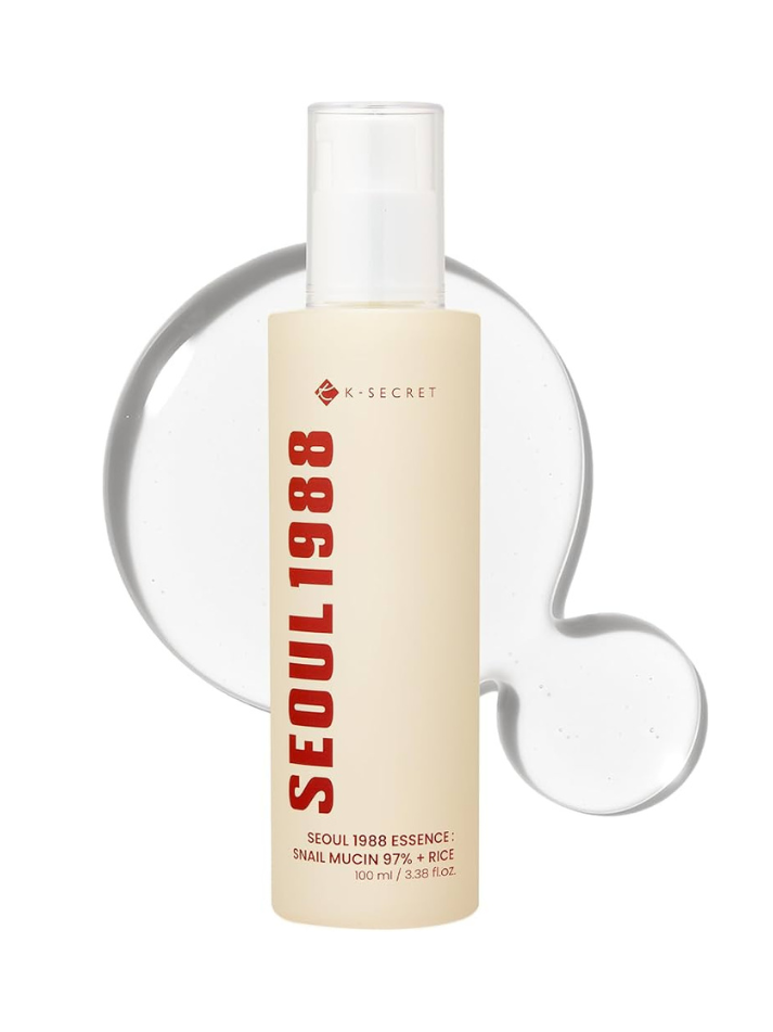 KSECRET Seoul 1988 Essence: Snail Mucin 97% + Rice, product