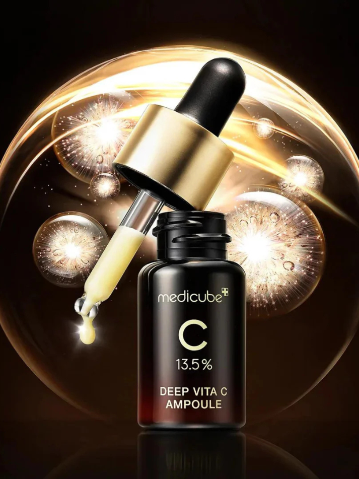 Medicube Deep Vita C Ampoule 2.0, action