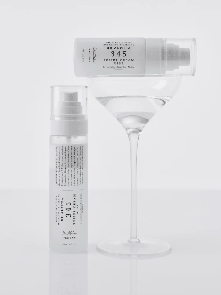 Dr.Althea 345 Relief Cream Mist, action