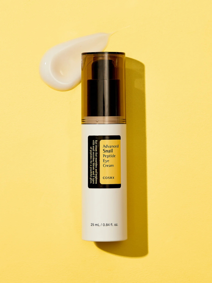 COSRX Advanced Snail Peptide Eye Cream, action