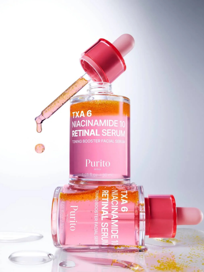 Purito SEOUL TXA 6 Niacinamide 10 Retinal Serum, action