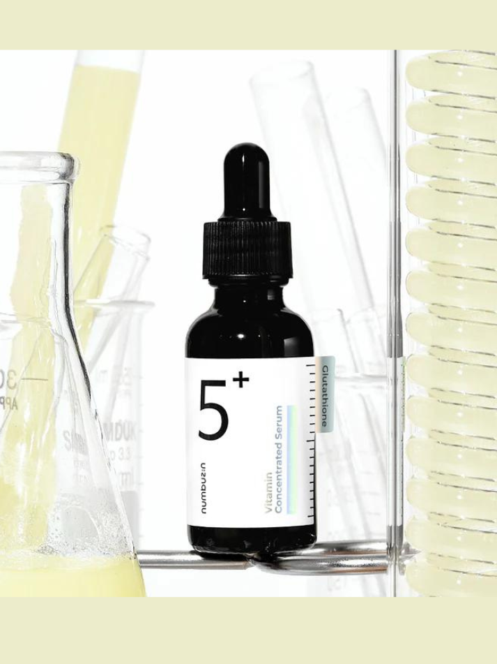 Numbuzin NO. 5 Vitamin Concentrated Serum, action