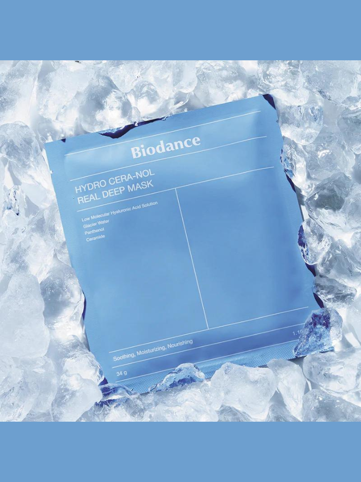 Biodance Hydro Cera-nol Real Deep Mask, action