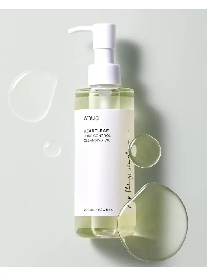 Anua Heartleaf Pore Control Cleansing Oil, Action